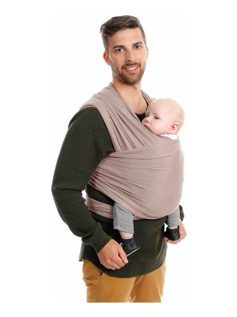 Babylonia | écharpe de portage tricot slen en bambou Beige - Kiabi