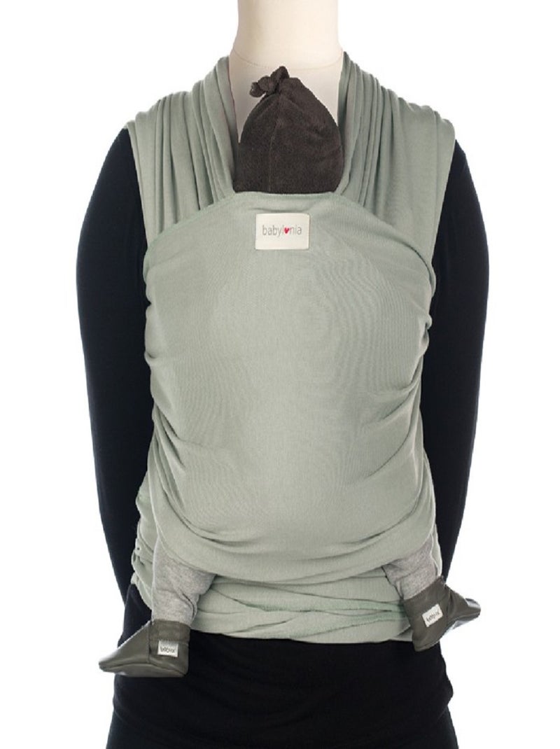 Babylonia | écharpe de portage tricot slen en bambou Vert - Kiabi