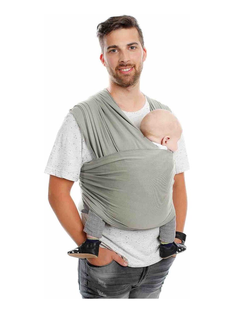 Babylonia | écharpe de portage tricot slen en bambou Vert - Kiabi