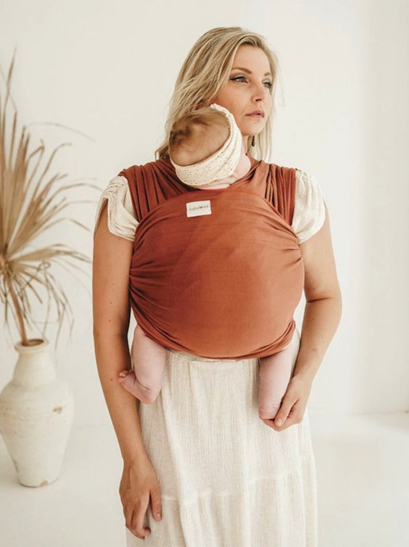 Babylonia | écharpe de portage  tricot slen Marron - Kiabi