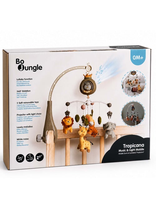 Babymobiel met projector, nachtlampje en witte ruis - Kiabi Babymobiel met projector, nachtlampje en witte ruis - Kiabi
