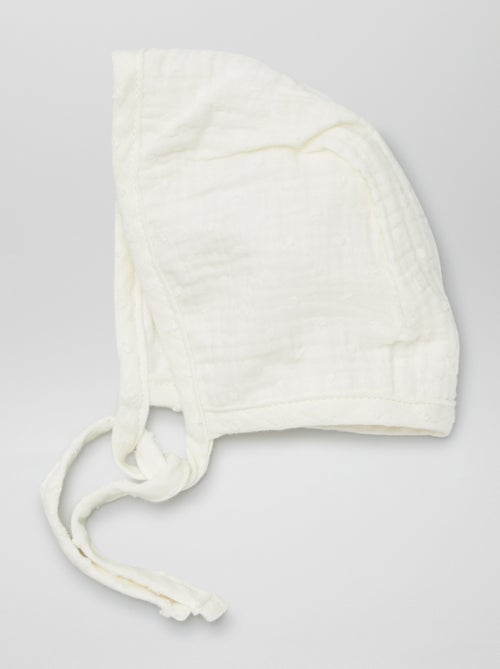 Babymutsje van luchtig katoen - Kiabi