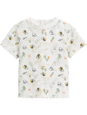 Babyoveralls set van katoenen gaas en eden t-shirt