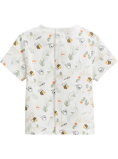 Babyoveralls set van katoenen gaas en Eden T-shirt - Kiabi