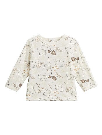 Babyoveralls set van sherpa en een câlins t-shirt.