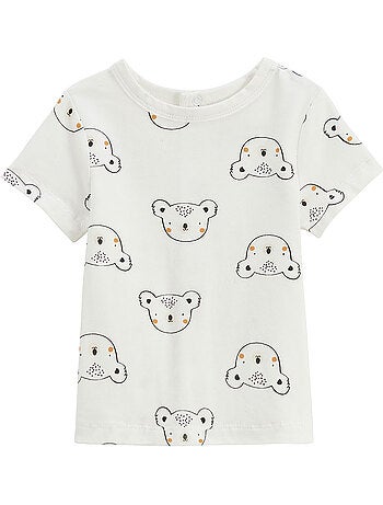 Babyoveralls set van wafelgebreid katoen en mini dream t-shirt