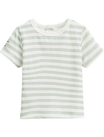Babyoveralls van badstof en een grappig crocro t-shirt set