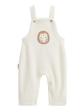 Babyoveralls van ultrawarm fleece, een stortvloed aan kusjes.