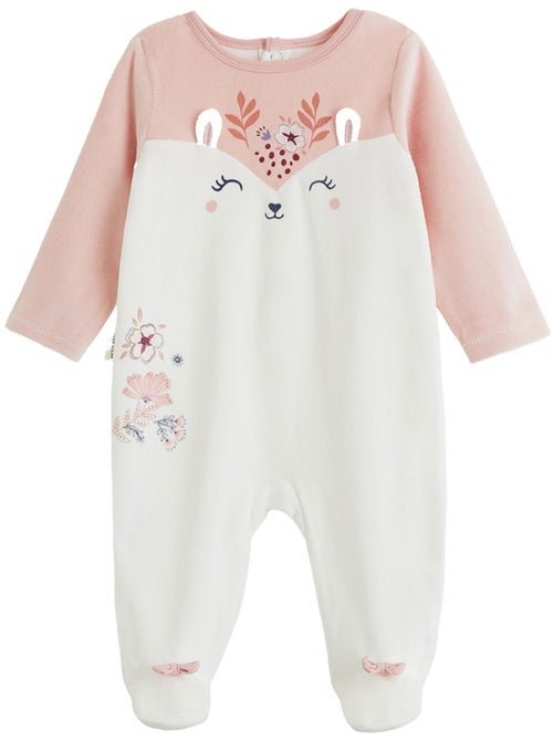 Babypyjama van velours cléo - Kiabi