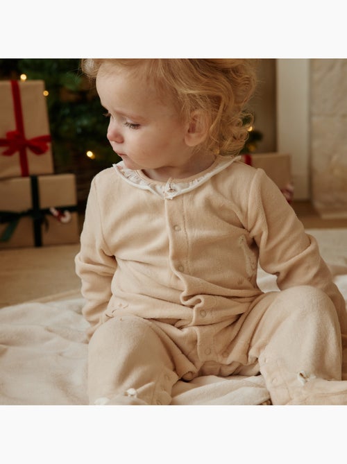 Babypyjama van velours margot - Kiabi