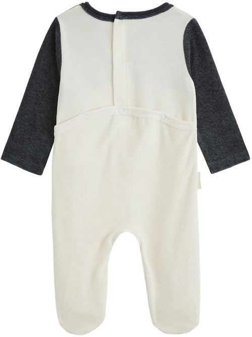 Babypyjama van velours québec - Kiabi