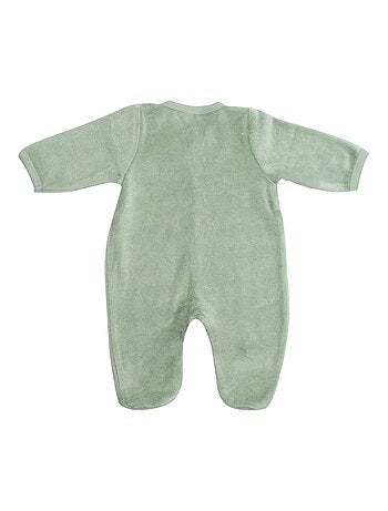 Babypyjama voor pasgeborenen met opening aan de voorkant
