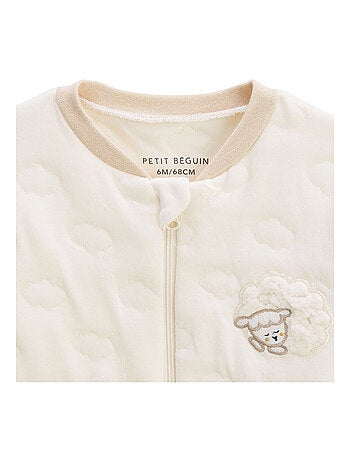 Babyrompertje van fleece en zachte babyschoentjes