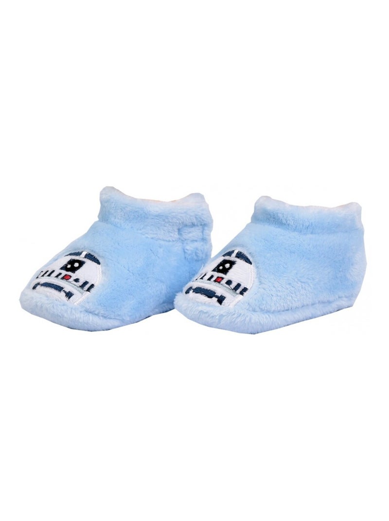 Babyschoentjes licence fantasie - set van 4 Grijs Marineblauw Grijs - Kiabi