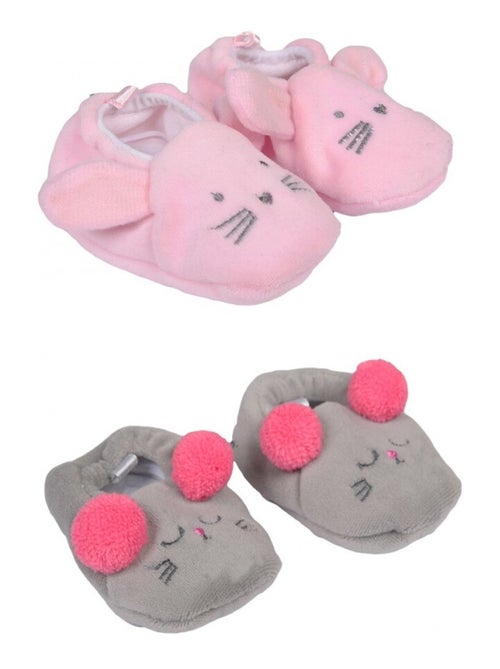 Babyschoentjes set van 2 - Kiabi Babyschoentjes set van 2 - Kiabi