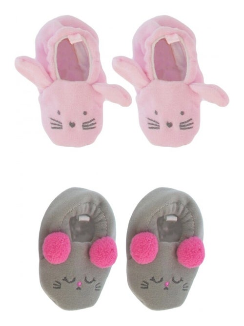 Babyschoentjes set van 2 - Kiabi Babyschoentjes set van 2 - Kiabi