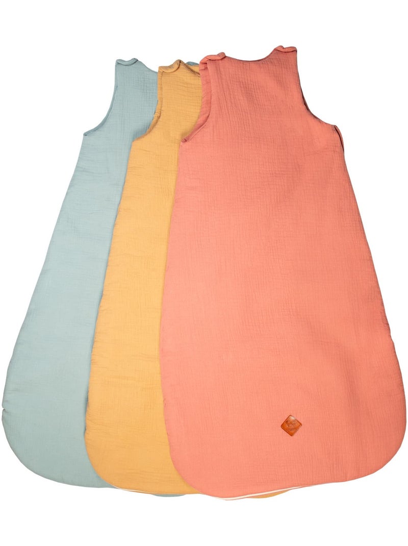 Babyslaapzak van katoenen mousseline - tog 2 Multicolor - Kiabi