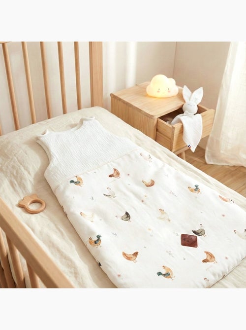 Babyslaapzak van katoengaze tog 2 - Kiabi Babyslaapzak van katoengaze tog 2 - Kiabi