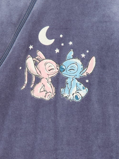 Babyslaapzak van velours met Stitch-print, TOG-waarde 3 - Kiabi