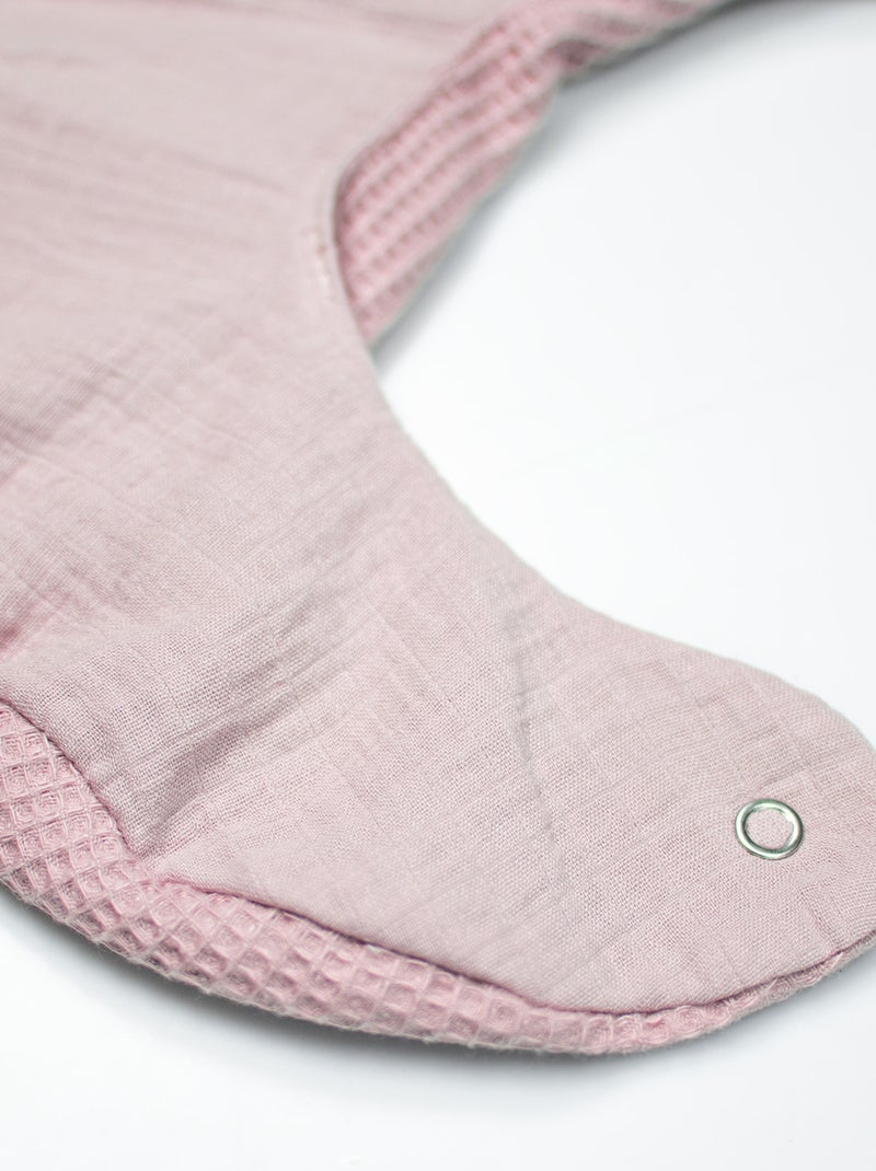 Babyslab van honingraatkatoen Roze - Kiabi