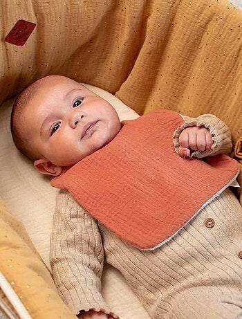 Babyslabbetje van katoenen mousseline | sevira kids