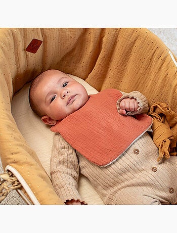 Babyslabbetje van katoenen mousseline | sevira kids