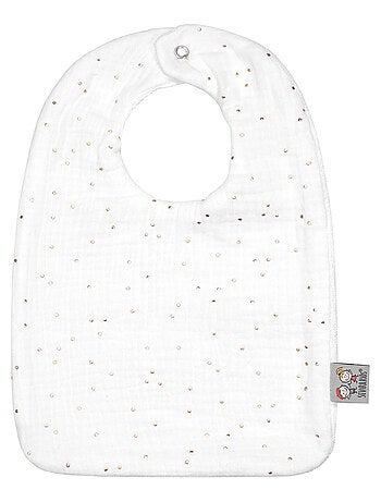 Babyslabbetje van katoenen mousseline | sevira kids