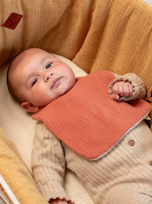 Babyslabbetje van katoenen mousseline - Kiabi