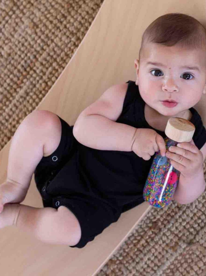 Babyspeelgoed sensorische fles move | petit boum Geel - Kiabi