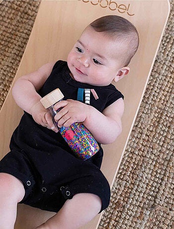 Babyspeelgoed set van 3 sensorische flesjes | petit boum