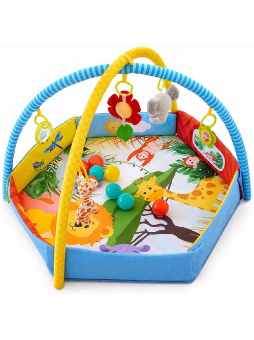 Babyspeelkleed met ballenbad | bo jungle - Kiabi Babyspeelkleed met ballenbad | bo jungle - Kiabi