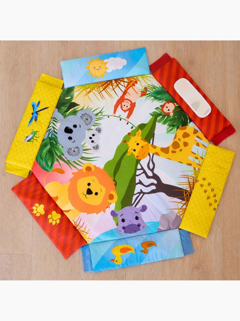 Babyspeelkleed met ballenbad | bo jungle Geel - Kiabi
