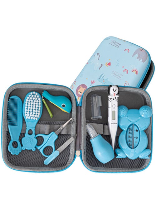 Babyverzorgingsset 9-delig met hygiëneaccessoires - Kiabi Babyverzorgingsset 9-delig met hygiëneaccessoires - Kiabi