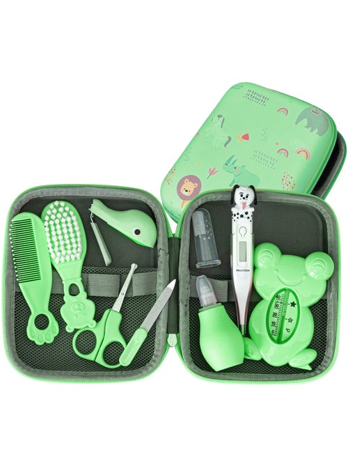 Babyverzorgingsset 9-delig met hygiëneaccessoires - Kiabi Babyverzorgingsset 9-delig met hygiëneaccessoires - Kiabi