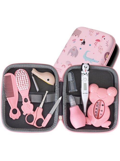 Babyverzorgingsset 9-delig met hygiëneaccessoires - Kiabi Babyverzorgingsset 9-delig met hygiëneaccessoires - Kiabi