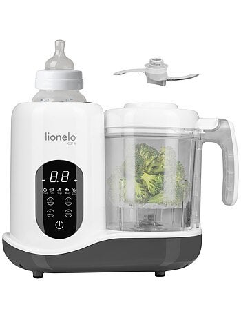 Babyvoedingbereider 5-in-1 LIONELO - Blender - Stoomkoker - Flessenwarmer - Sterilisator