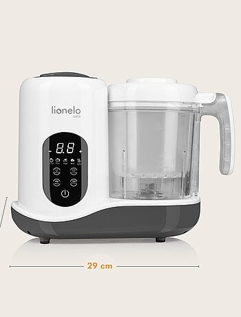 Babyvoedingbereider 5-in-1 LIONELO - Blender - Stoomkoker - Flessenwarmer - Sterilisator