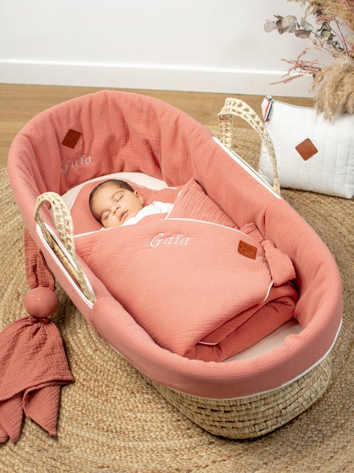 Babywieg met matras, dekking en fitted sheet, jeanne - Kiabi