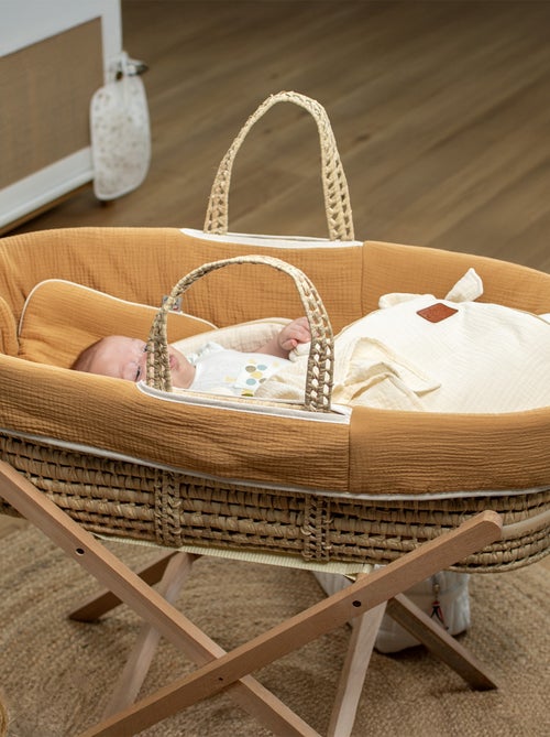 Babywieg met matras, dekking en fitted sheet, jeanne - Kiabi