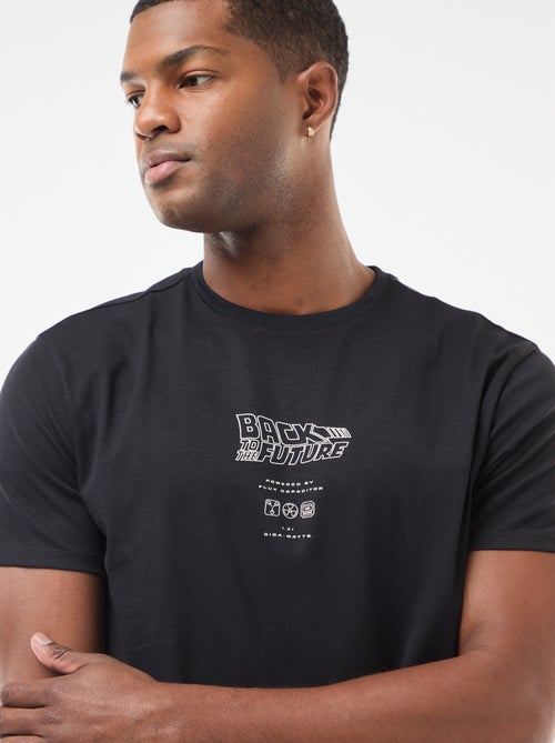 Back to the Future-T-shirt met print voor en achter - Kiabi