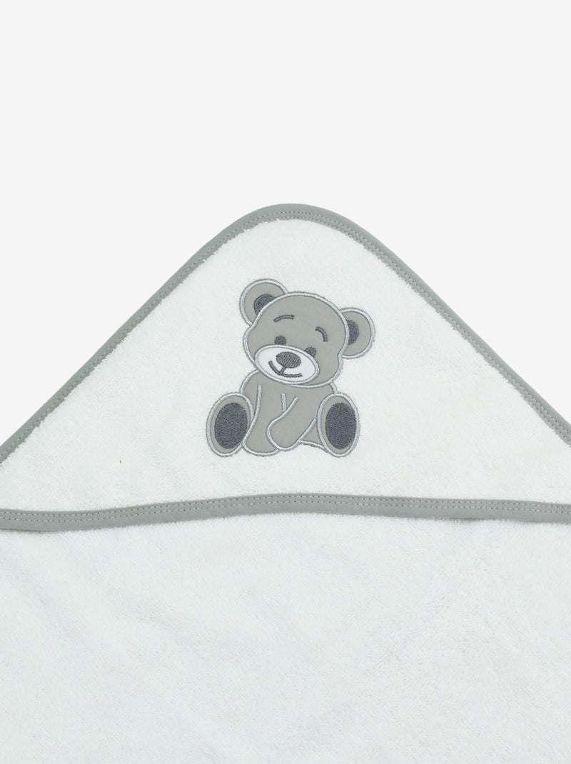 Badcape baby Wit - Kiabi