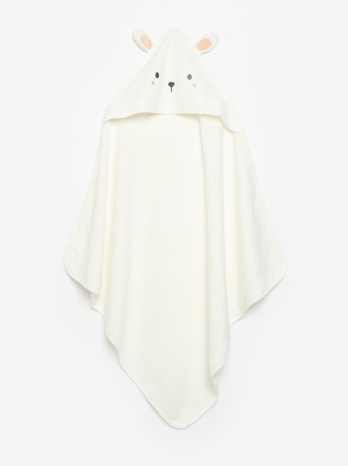 Badcape met capuchon met oortjes - Kiabi Badcape met capuchon met oortjes - Kiabi