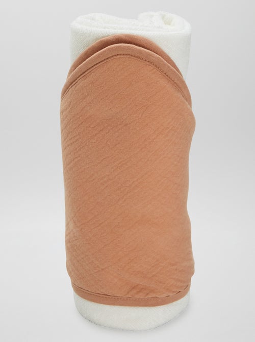 Badcape van badstof en zachte, luchtige katoen - Kiabi