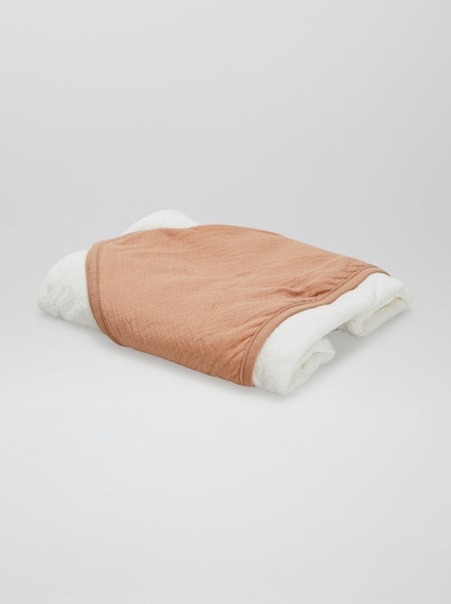 Badcape van badstof en zachte, luchtige katoen - Kiabi