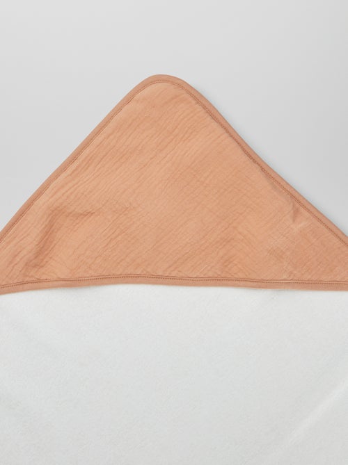 Badcape van badstof en zachte, luchtige katoen - Kiabi