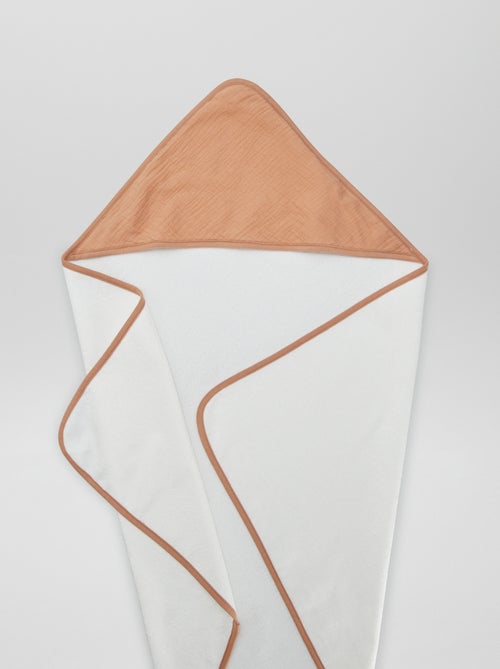 Badcape van badstof en zachte, luchtige katoen - Kiabi