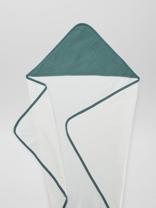 Badcape van badstof en zachte, luchtige katoen - Kiabi