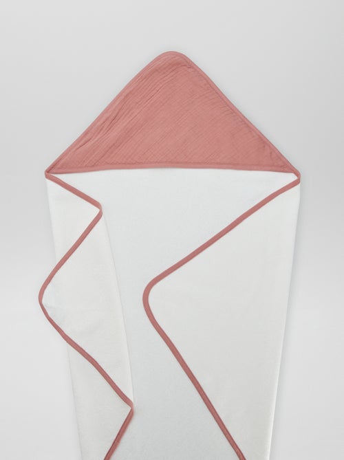 Badcape van badstof en zachte, luchtige katoen - Kiabi