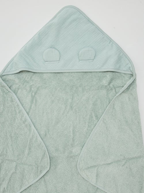 Badcape van badstof - Kiabi