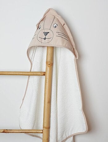 Badcape voor baby